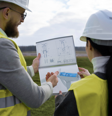 Levantamento Planialtimétrico para Obra Industrial